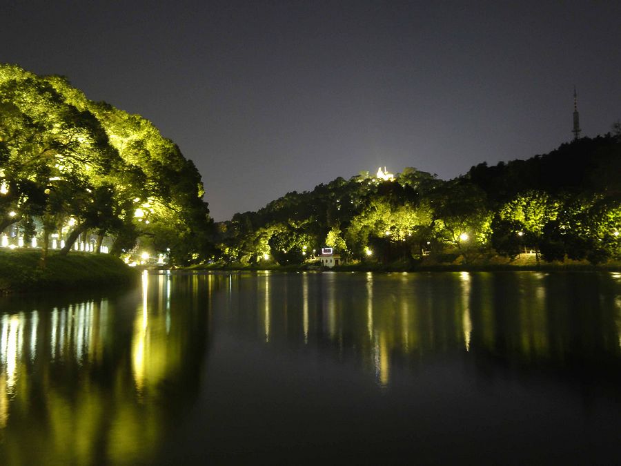 西湖夜色 摄影 快乐之斿