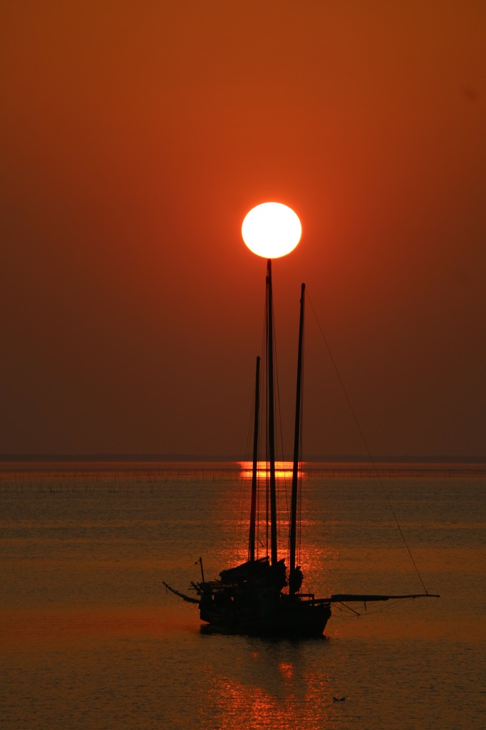 《撑起夕阳》 摄影 西西里