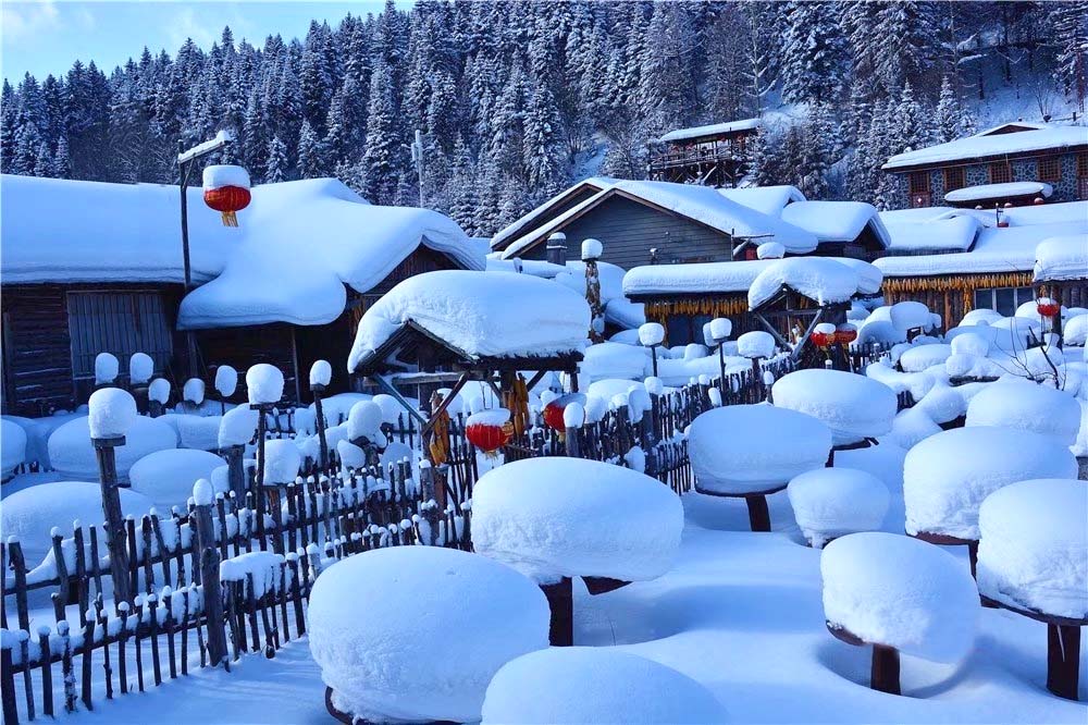 梦幻雪乡 摄影 香山