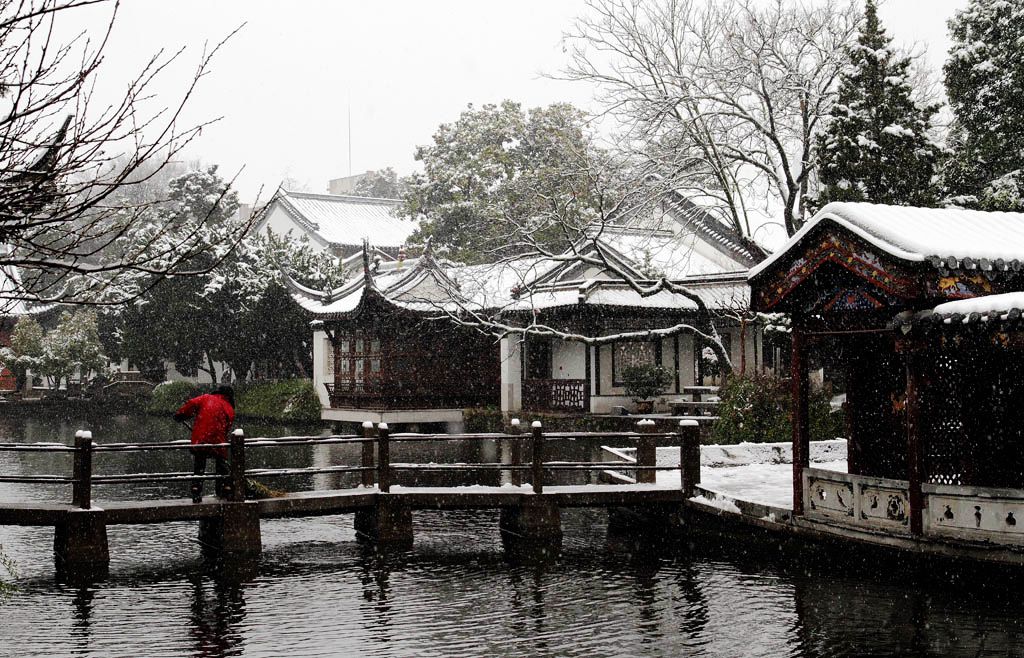 南京第一场雪（2） 摄影 易胆小