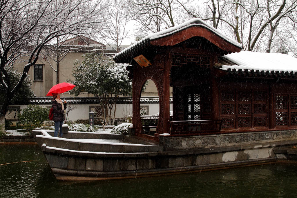 南京第一场雪（3） 摄影 易胆小