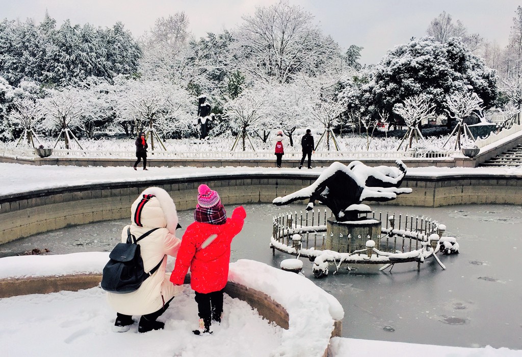 赏雪 2 摄影 孤山梅云