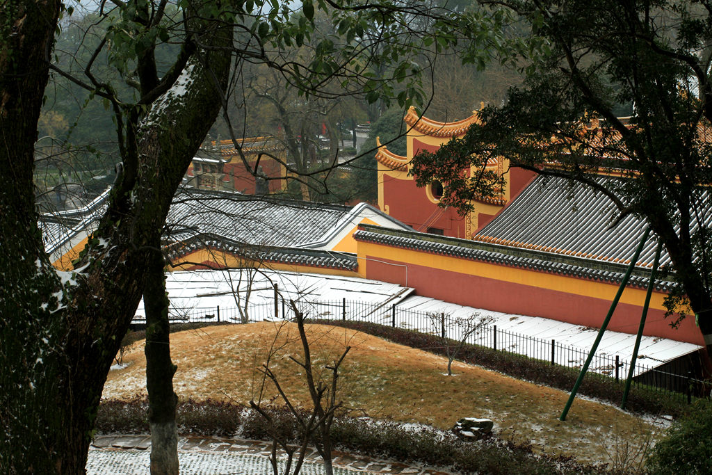 岳麓书院观雪 7 摄影 寒心