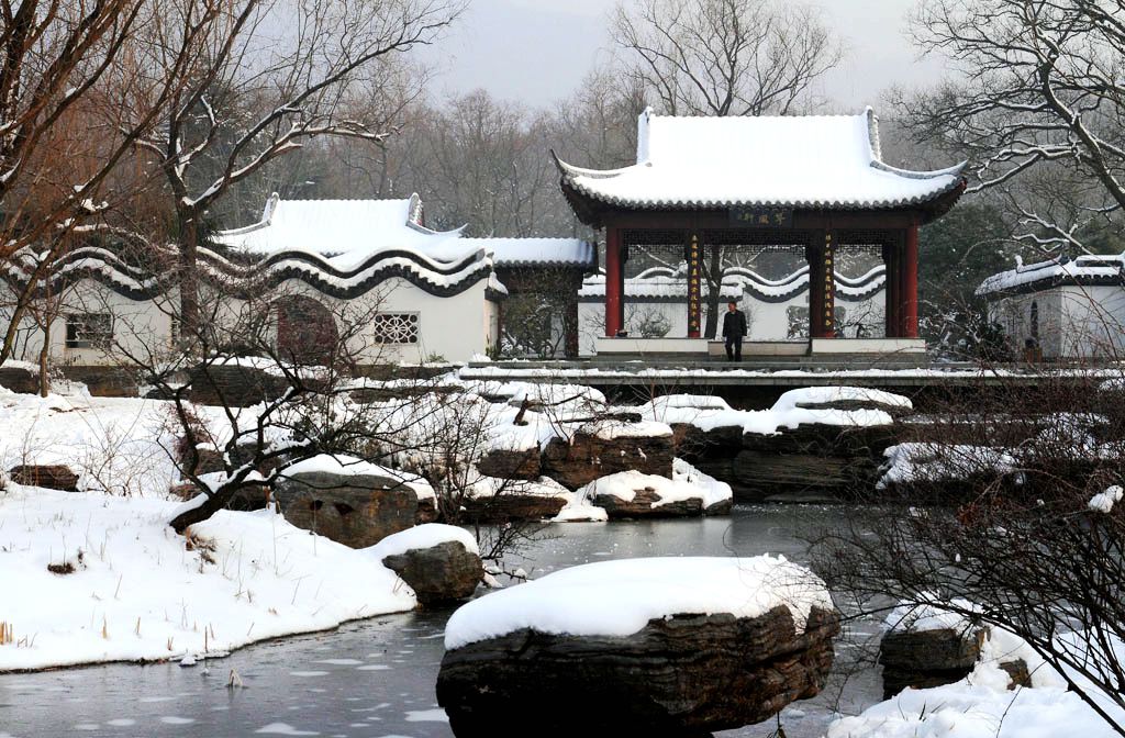 南京的第二场雪（3） 摄影 易胆小