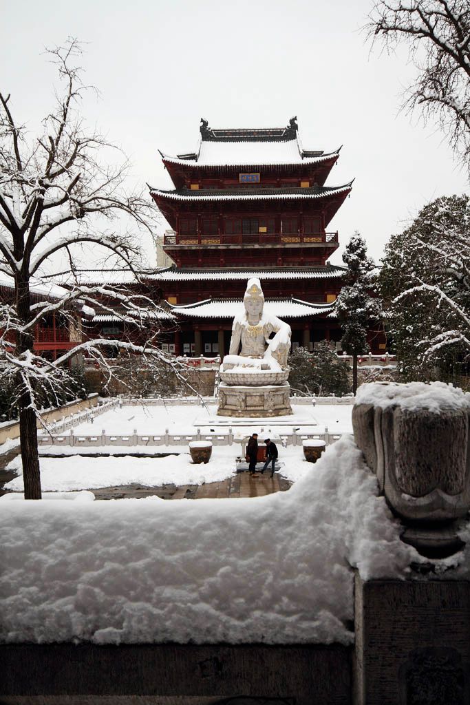 南京的第二场雪（13） 摄影 易胆小