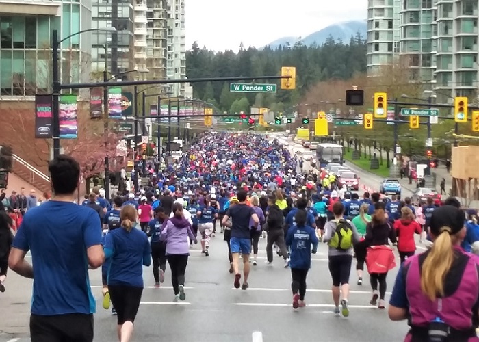 2017 温哥华SunRun 慈善跑 #1 摄影 徒手流浪