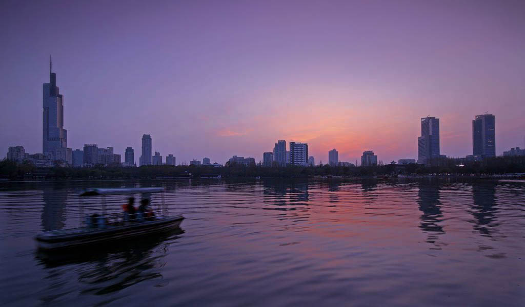 夕阳西下 摄影 易胆小