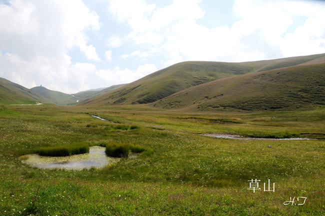 草山 摄影 水中月521