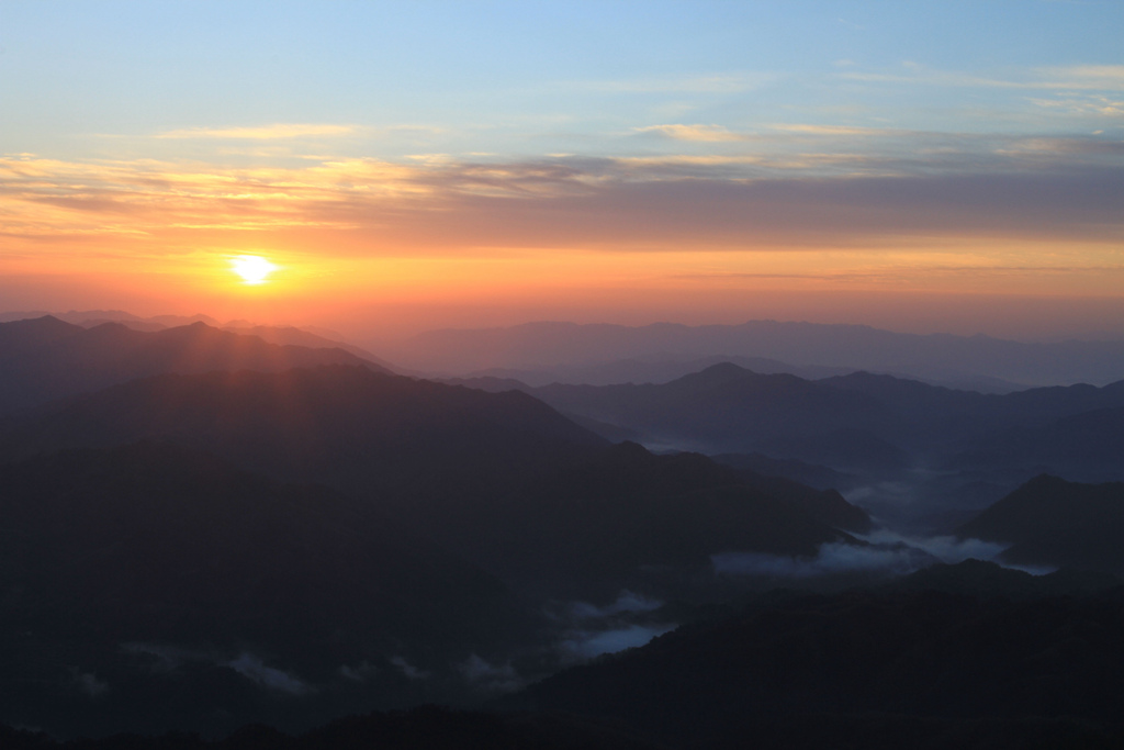 高登山日出 摄影 寒心