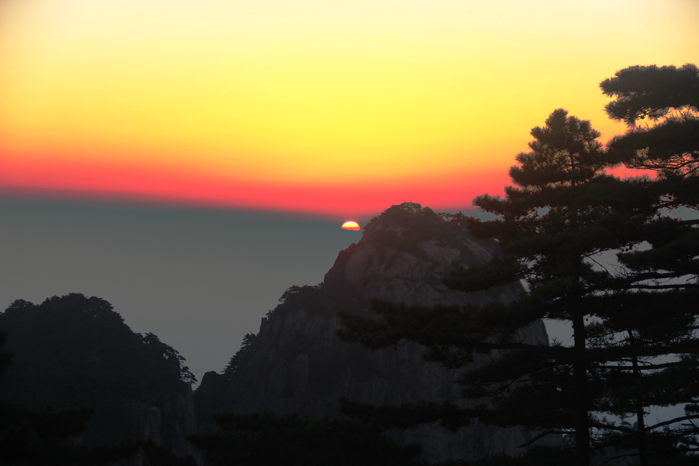 黄山日出 摄影 西北汉子