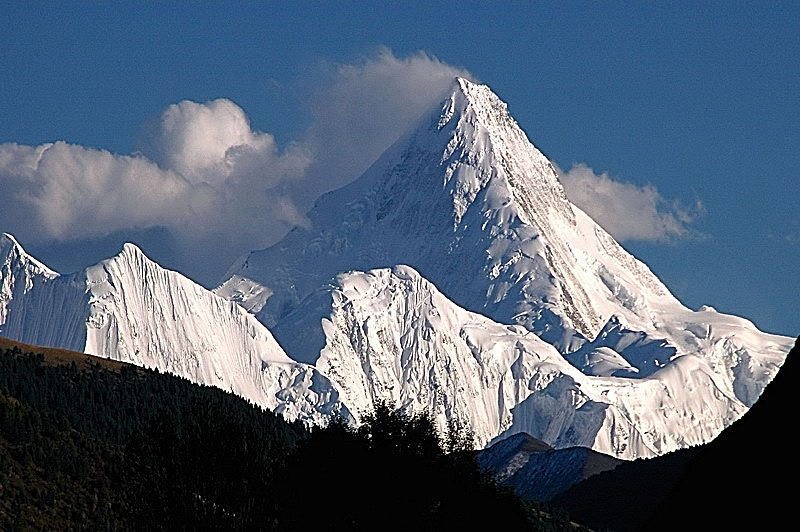 贡嘎雪山 摄影 新兵8659