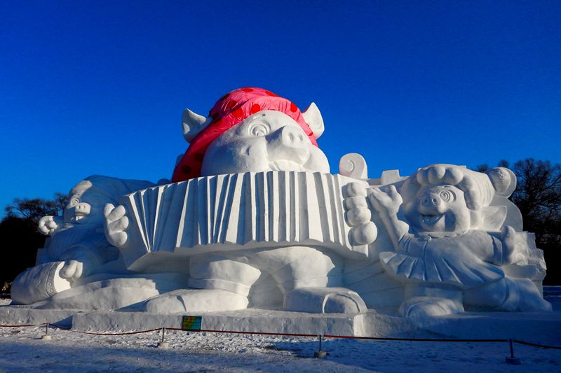 雪雕-1 摄影 凌剑箫风