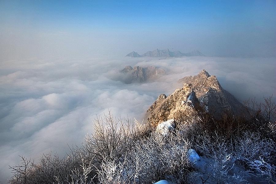 风雪箭扣3 摄影 沉积岩