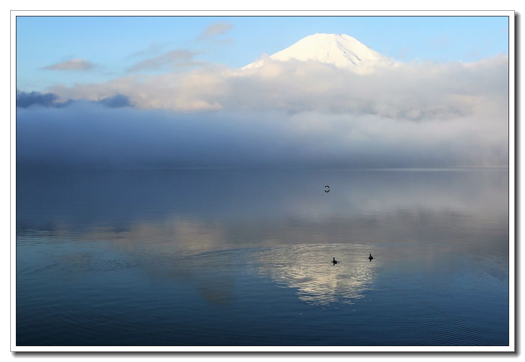 东瀛之旅-雾锁富士山4 摄影 玉洁冰清