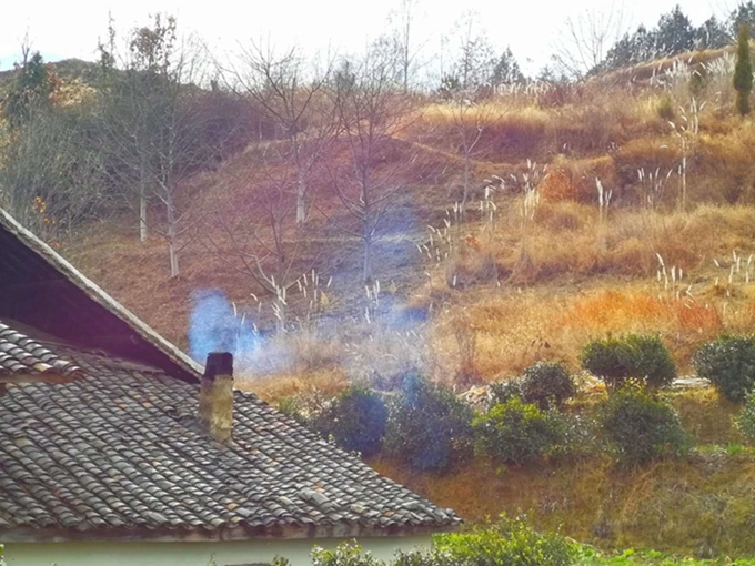 山村 摄影 回眸瞬间