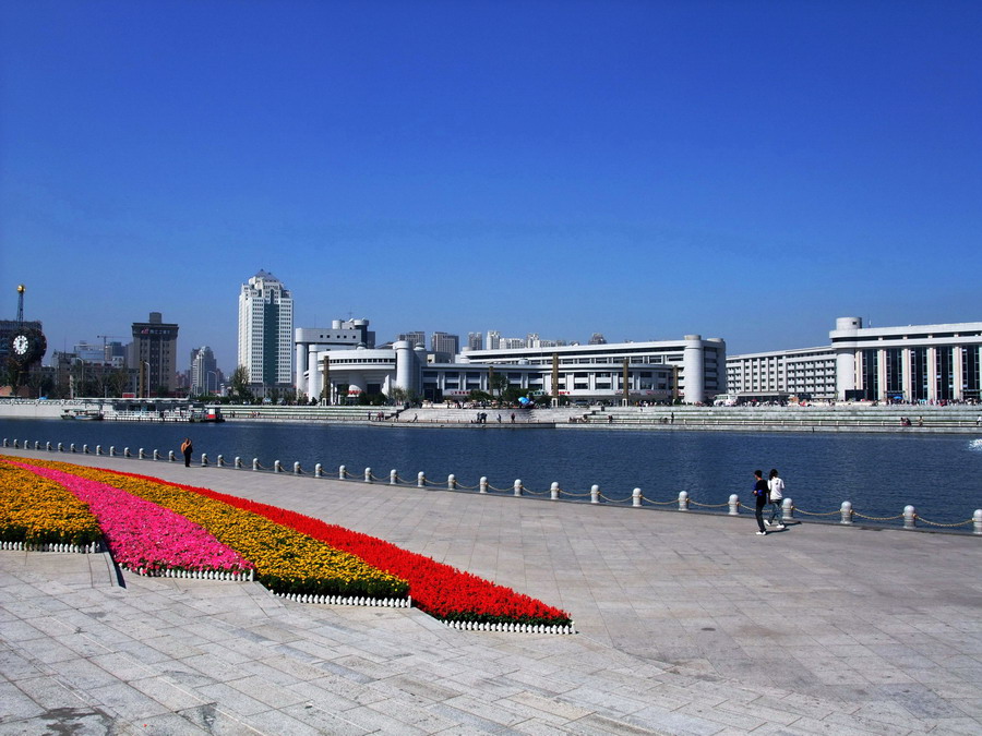 天津海河边 摄影 老棋