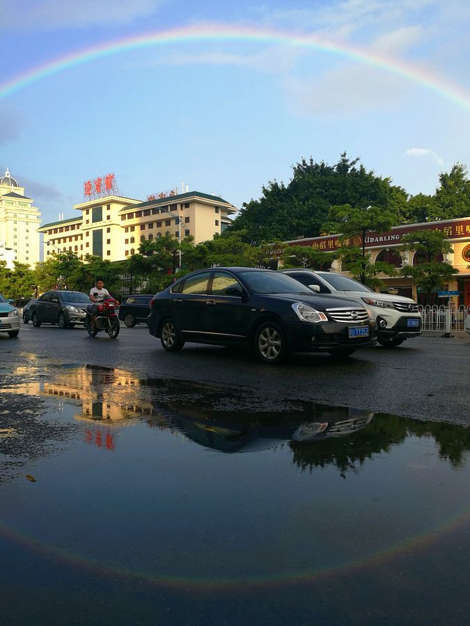 雨后彩虹 摄影 快乐之斿