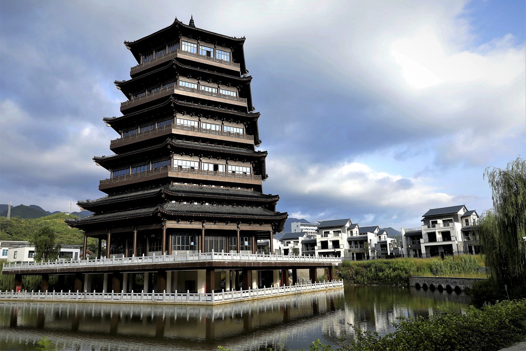 石泉观光塔3 摄影 青松流水