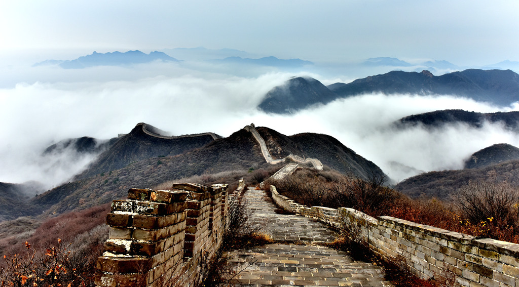 古老长城 摄影 西山风景