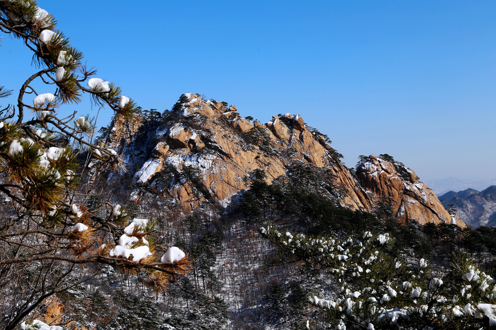 千山冬色 摄影 高处自有风景