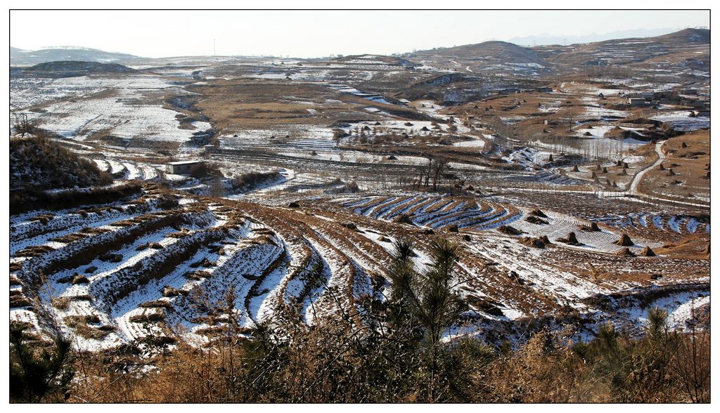 山乡冬景 摄影 醉猫