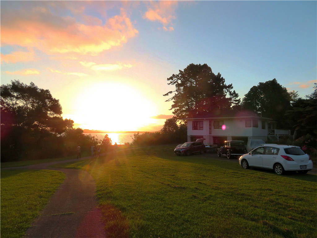 新西兰海滨夕阳风景 摄影 飞鹰998