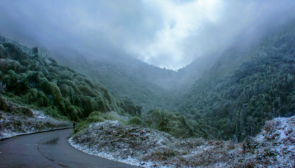 云雾雪 摄影 留恋