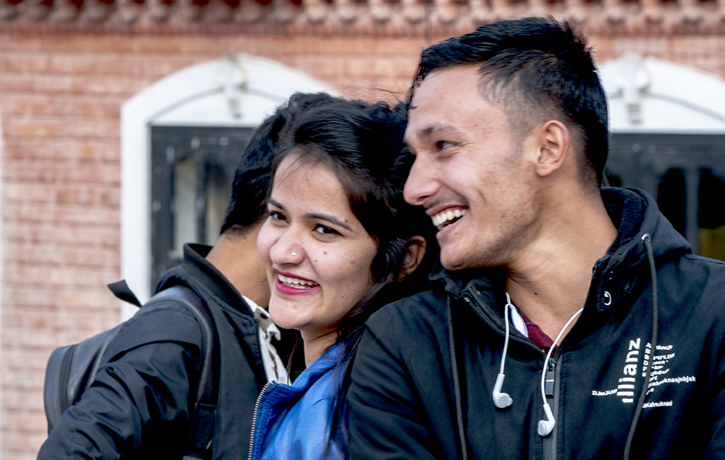 尼泊尔（十六）快乐眼神 摄影 比比皆是