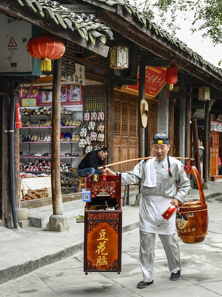 走街串巷 摄影 纯棉布衣