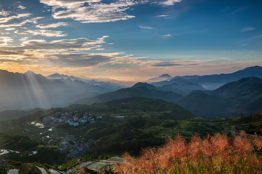 茗岙山村 摄影 上虞鲁班