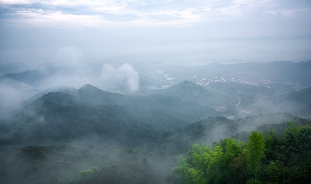 江南烟雨 摄影 上虞鲁班