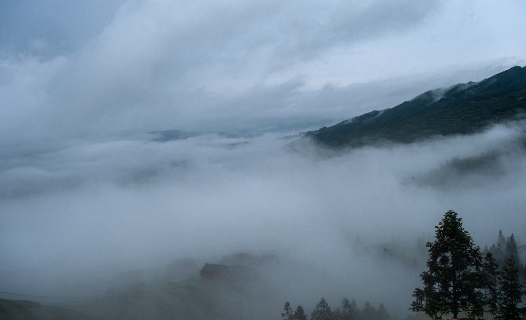 黎平县-2堂安梯田 摄影 风一样凉爽