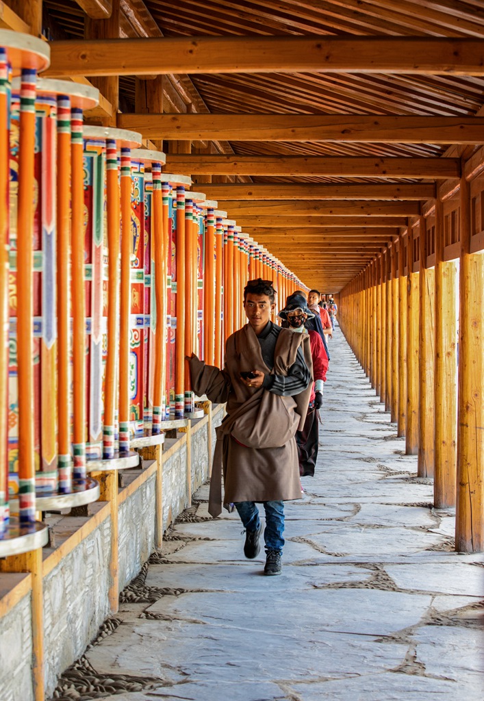 甘南行-5拉卜楞寺 摄影 风一样凉爽