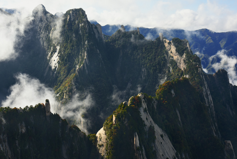 群峰巍峨 摄影 沙弛