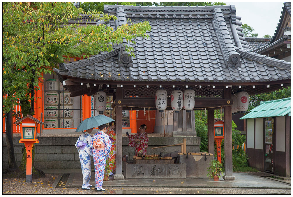 祇园八坂神社（东瀛邮轮行086） 摄影 尹成