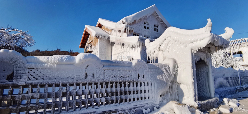 鞍山旅游：鞍山老院子冰雪世界 摄影 askcm