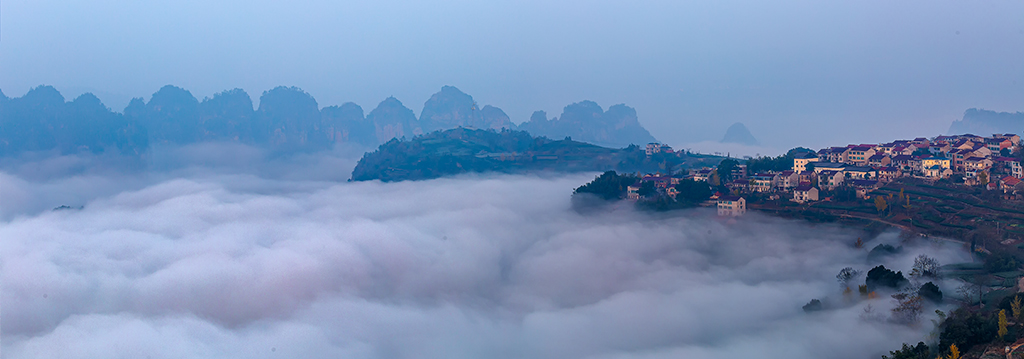 云湧十九峰 摄影 上虞鲁班