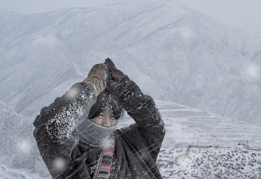 风雪中的圣愿 摄影 广信剑