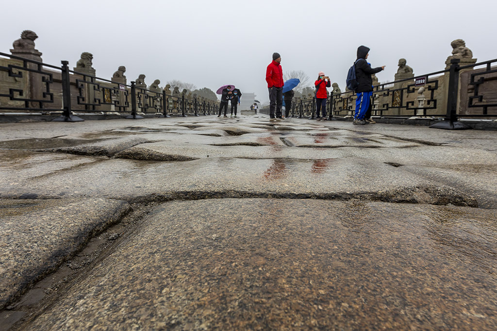 雨游卢沟桥 摄影 天上来