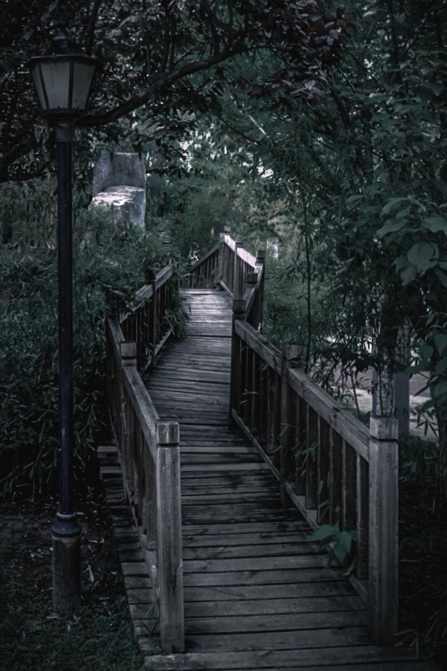 回廊 摄影 夜雨秋灯