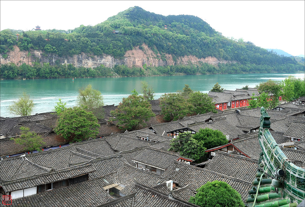 阆中锦屏山 摄影 zhangxunyong