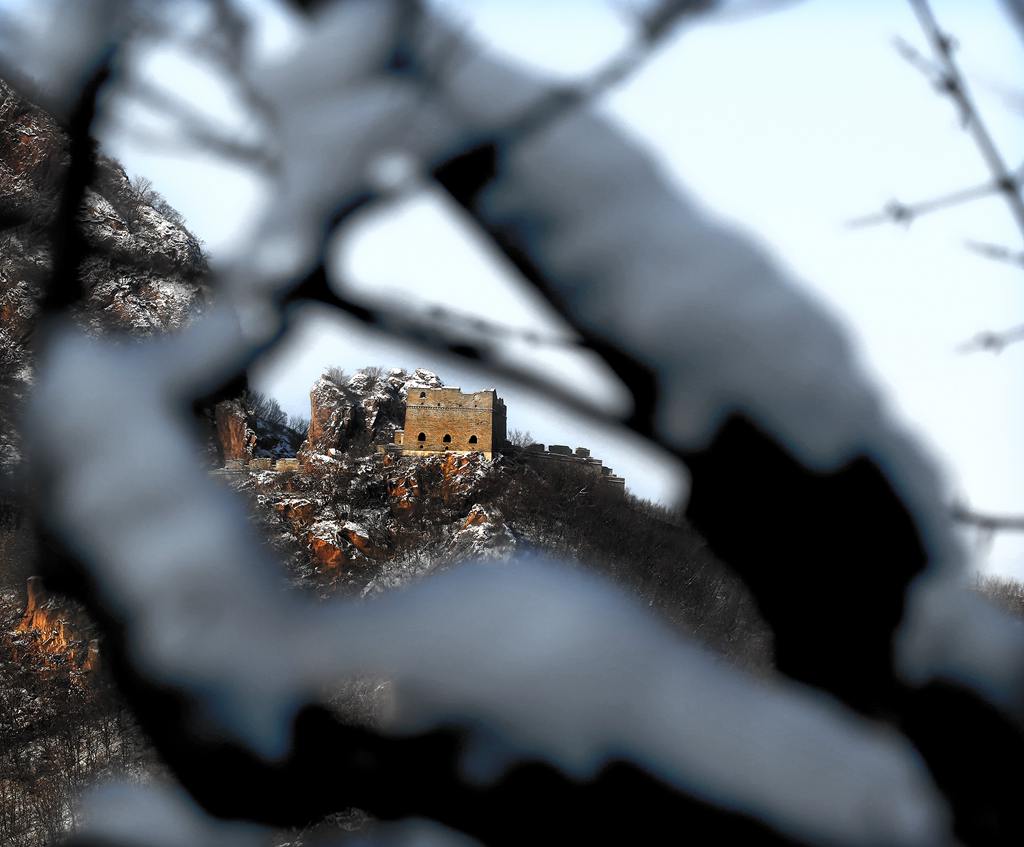 眼里的雪景 摄影 长焦微距