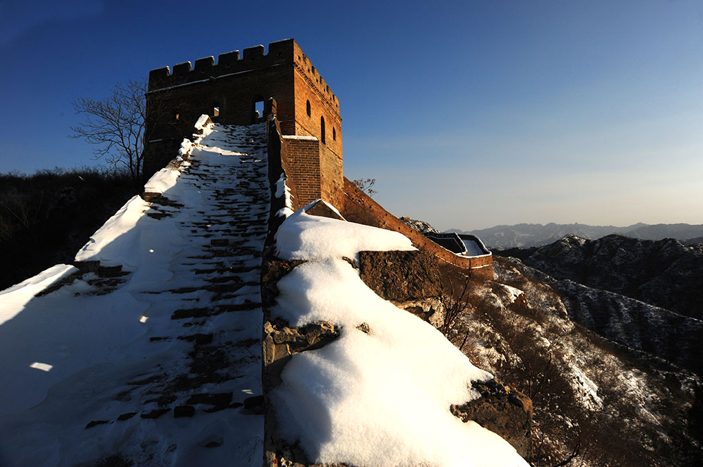 雪后长城 摄影 大巴板人