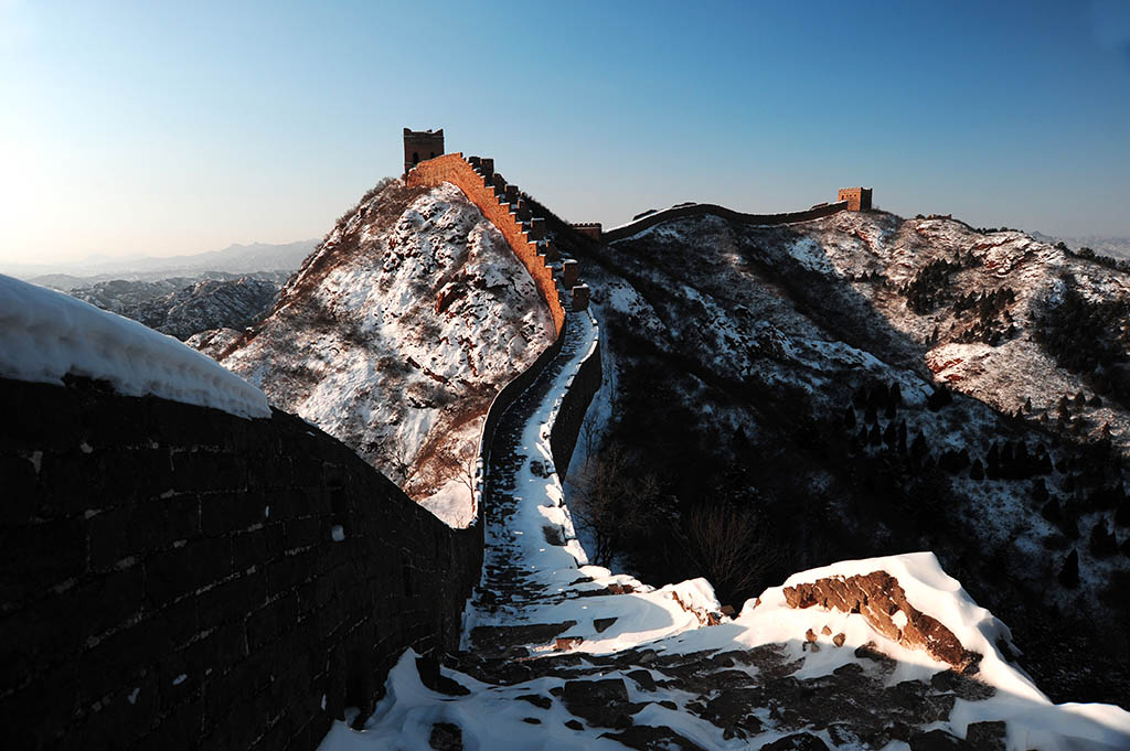 雪后长城 摄影 大巴板人