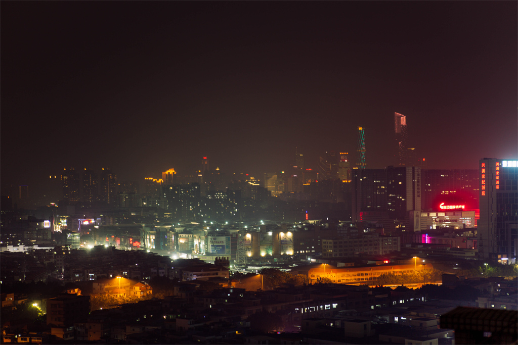 城市夜空2 摄影 笨鸟后肥