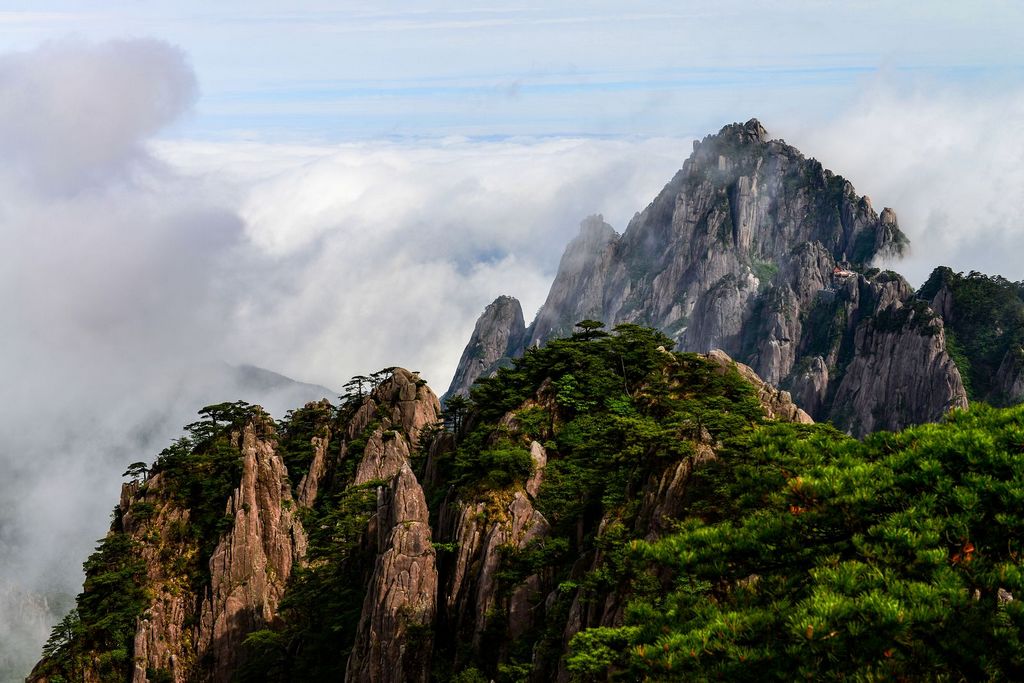 黄山天都峰 摄影 柯尼巴