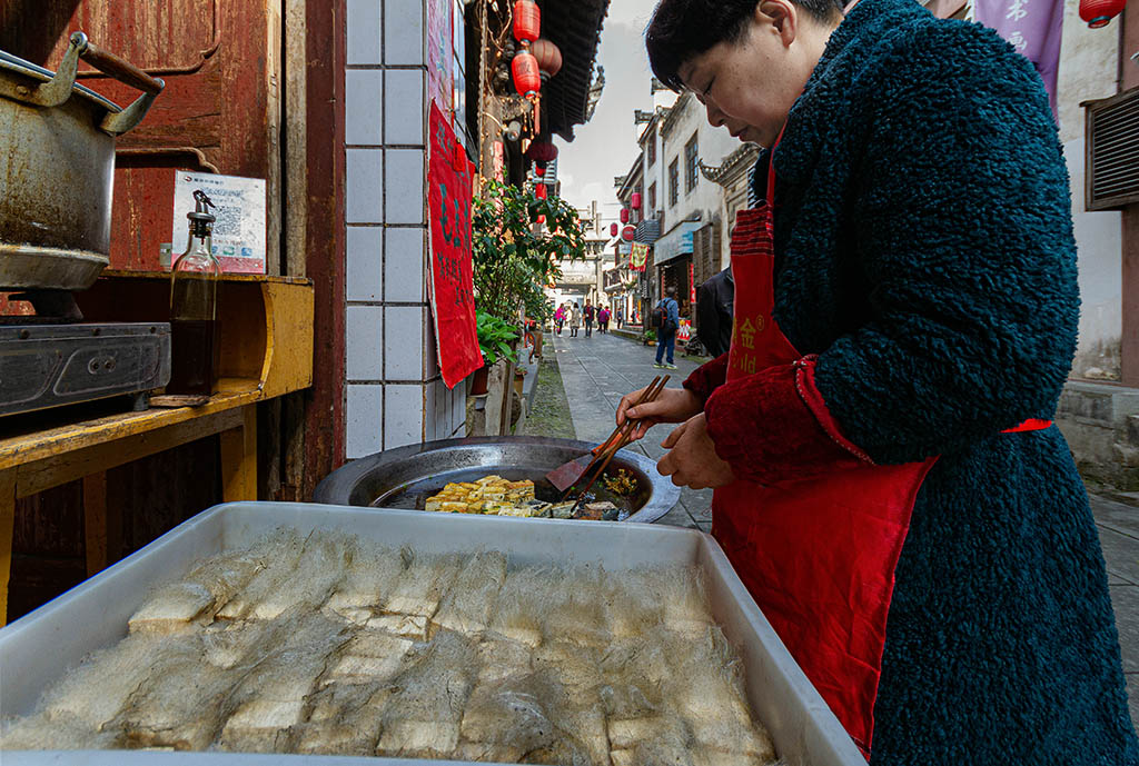 我的微州行（四十六)  毛豆腐 摄影 易胆小