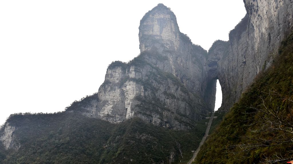 天门雄姿 摄影 景仲平