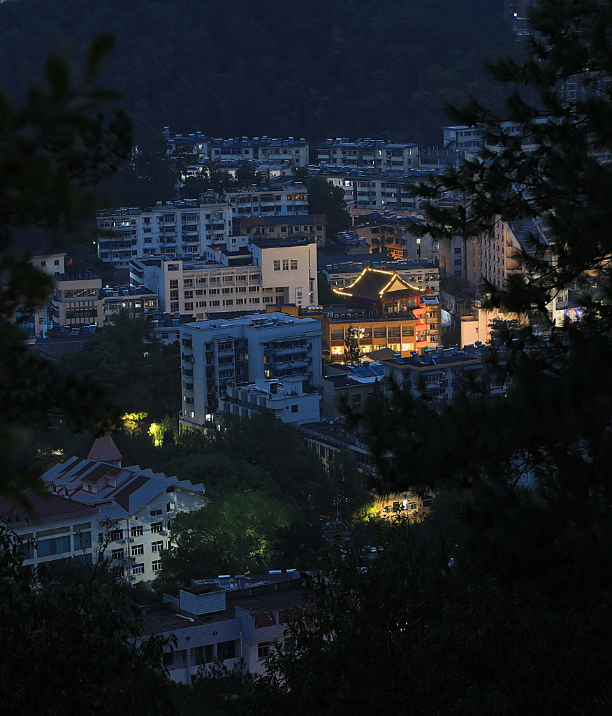 小镇夜景 摄影 fishyuming