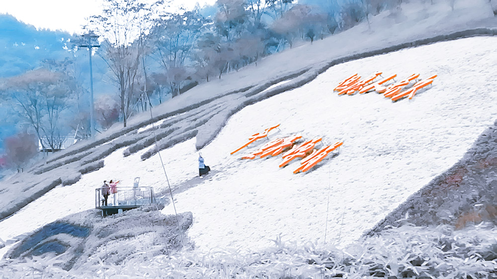 诗山雪景 摄影 随风666